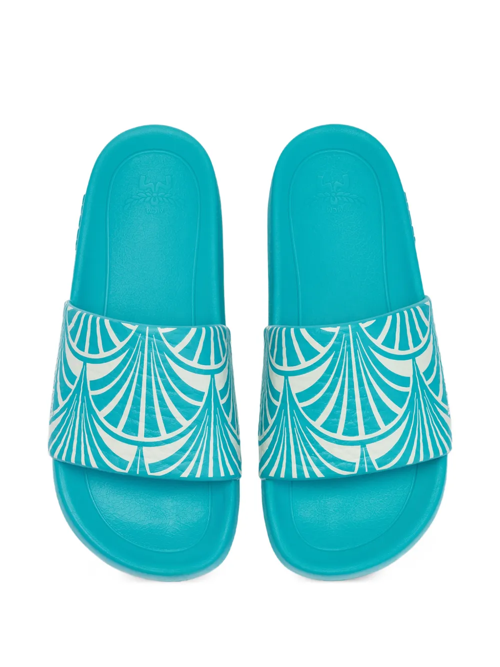 MCM we the best art deco slides Blauw