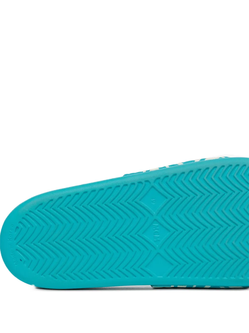 MCM we the best art deco slides Blauw