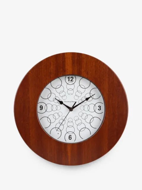 Domeniconi Mogan circle-pattern wall clock