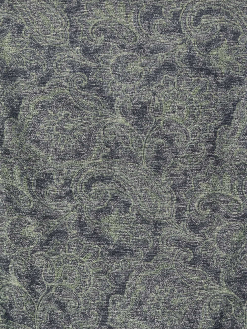 Kiton Sjaal met paisley-print Blauw