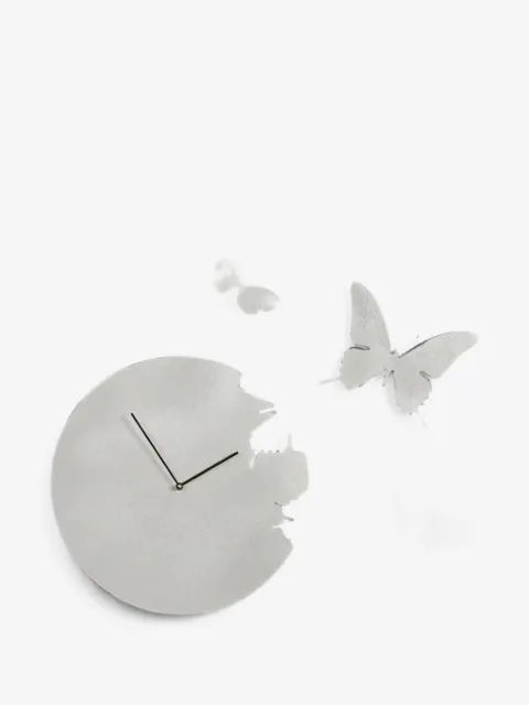 Domeniconi butterfly-detail wall clock
