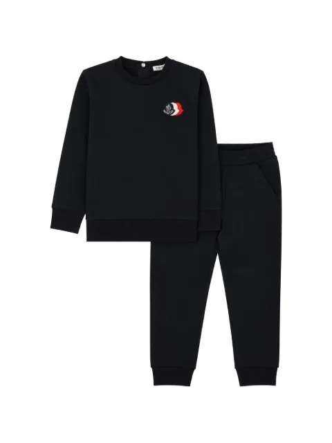 Moncler Enfant logo-patch tracksuits