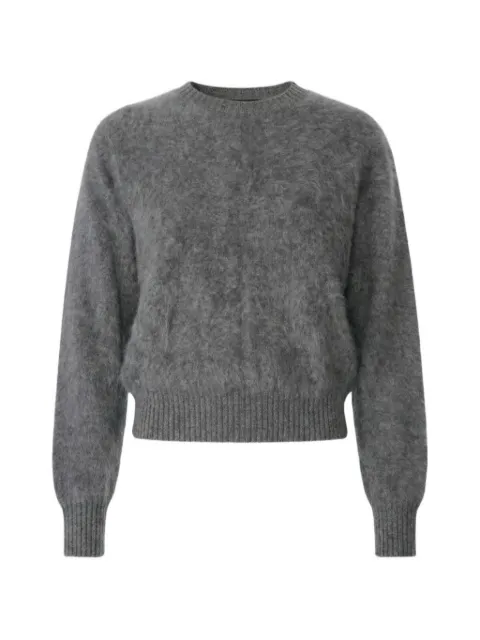 Toccin brushed-knit ribbed-trim sweater