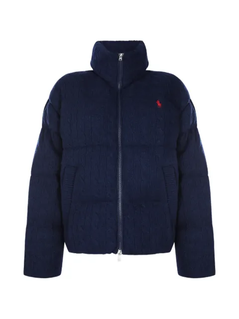 Polo Ralph Lauren abrigo capitonado en tejido de ochos