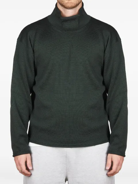 Roberto Collina high-neck rib-trimmed sweater