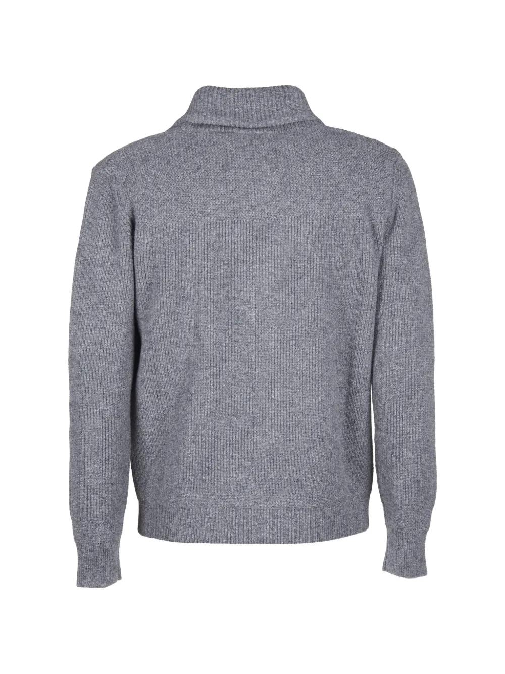 Roberto Collina ribbed shawl-collar cardigan Grijs