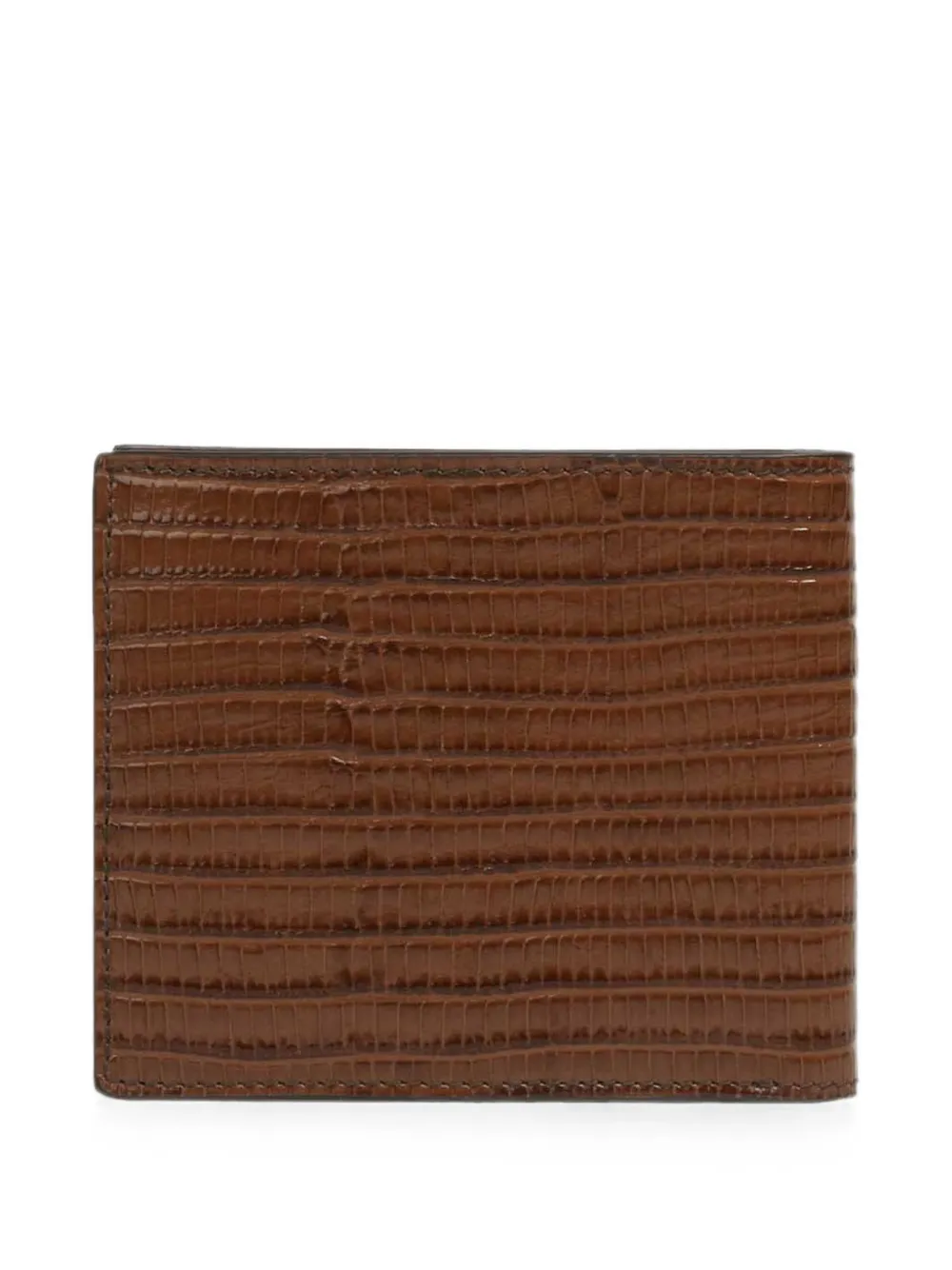 TOM FORD lizard-effect leather wallet Bruin