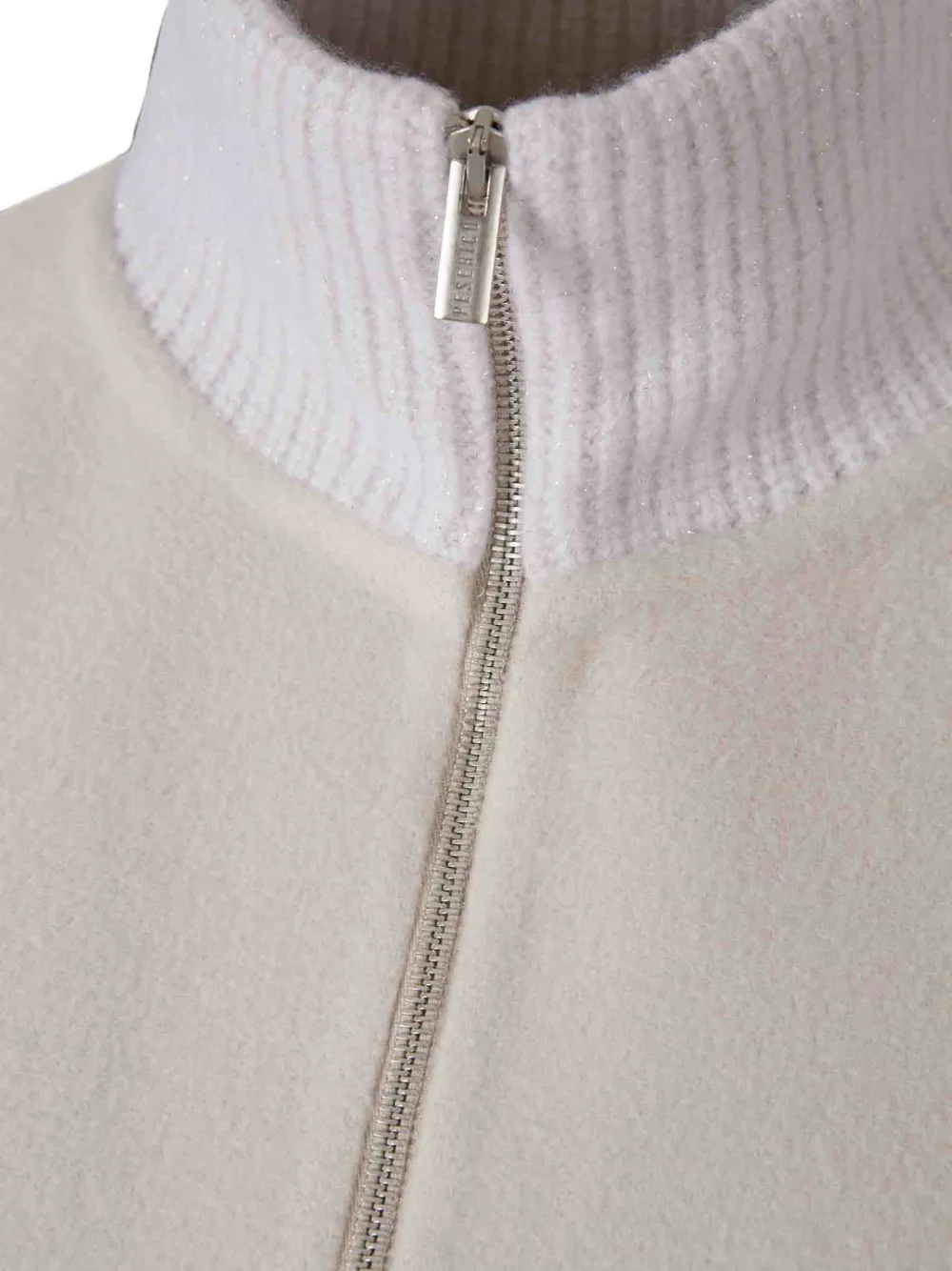 Peserico Ribgebreid jack Beige