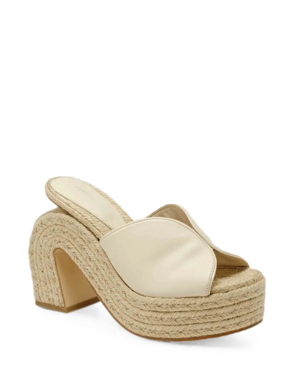 Cult Gaia Phoebe sandalen met plateau Beige