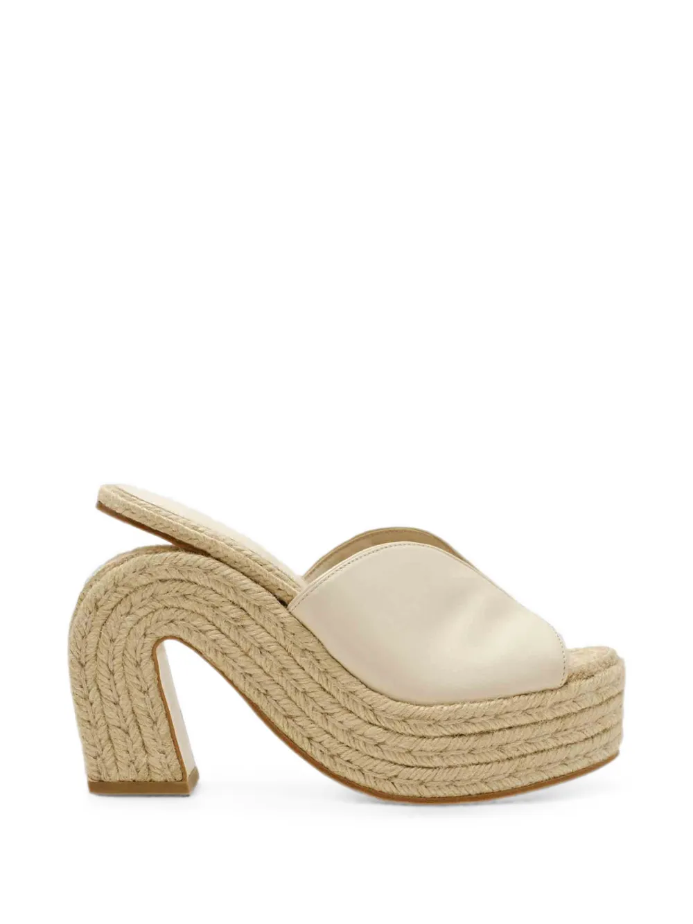 Cult Gaia Phoebe sandalen met plateau Beige