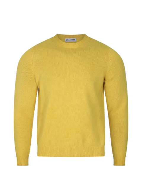 Jil Sander crew-neck ribbed-trim sweater