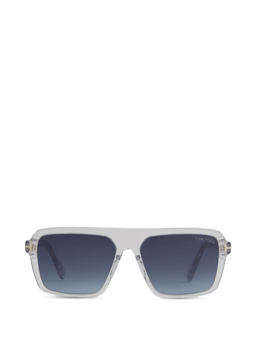 TOM FORD Eyewear geometric-frame sunglasses - Grigio