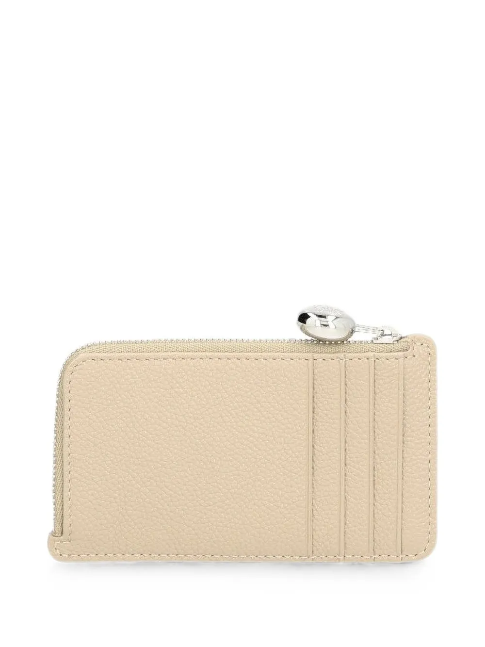 LOEWE Pasjeshouder van bewerkt kalfsleer Beige