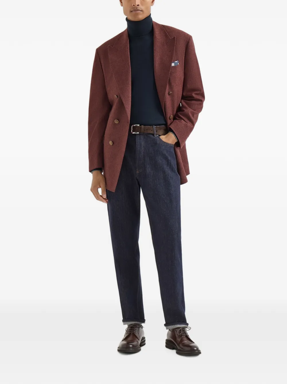 Brunello Cucinelli Kasjmier trui Blauw