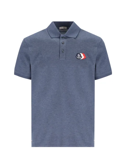 Moncler cotton piquet polo shirt