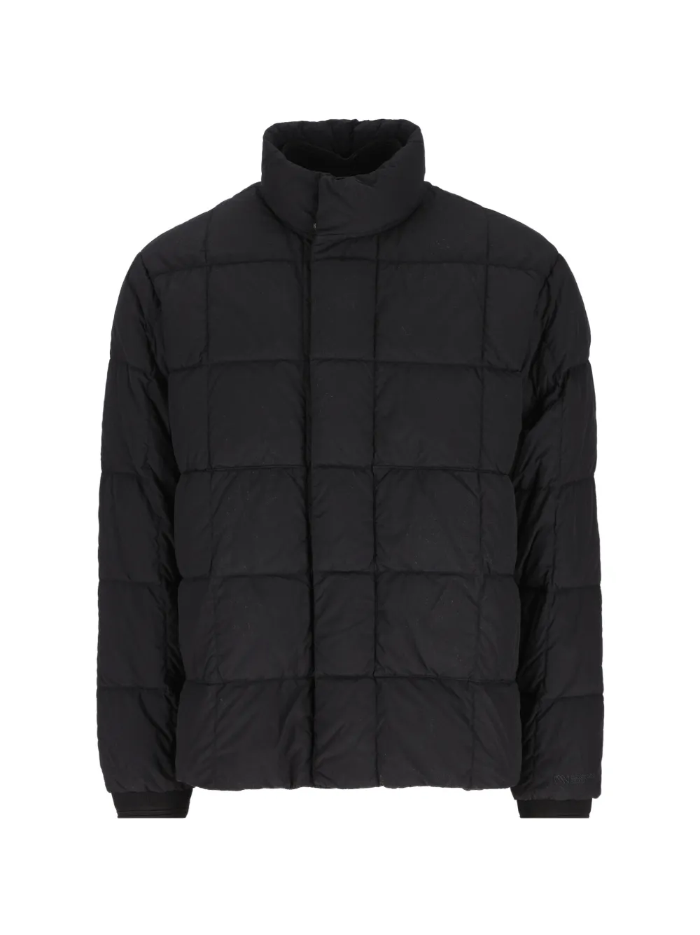 Massimo Osti Studio quilted high-neck coat - Schwarz
