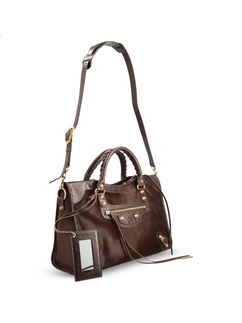 Balenciaga Medium Le City tas Bruin