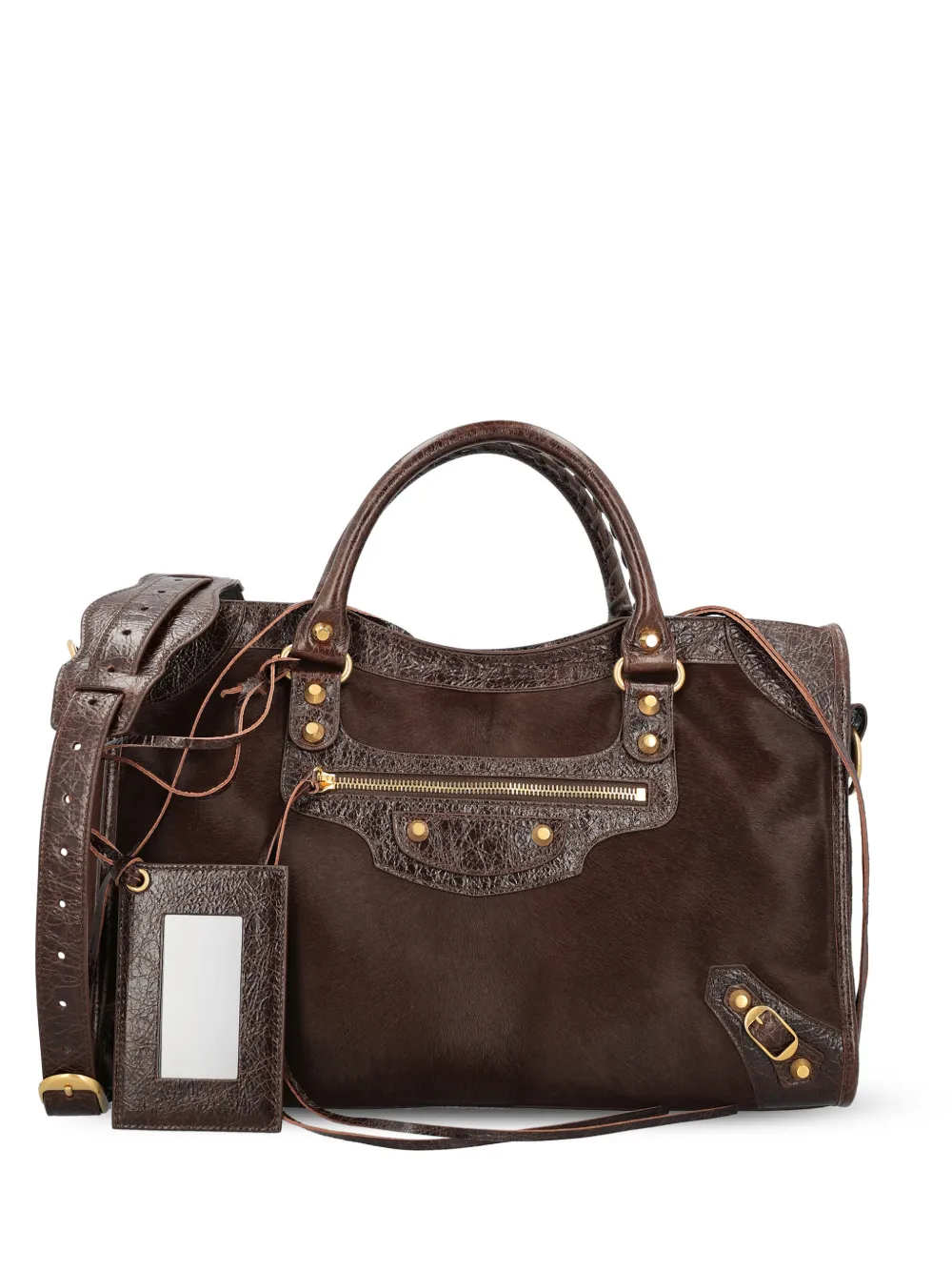 Balenciaga Le City bag medium in brown - Braun