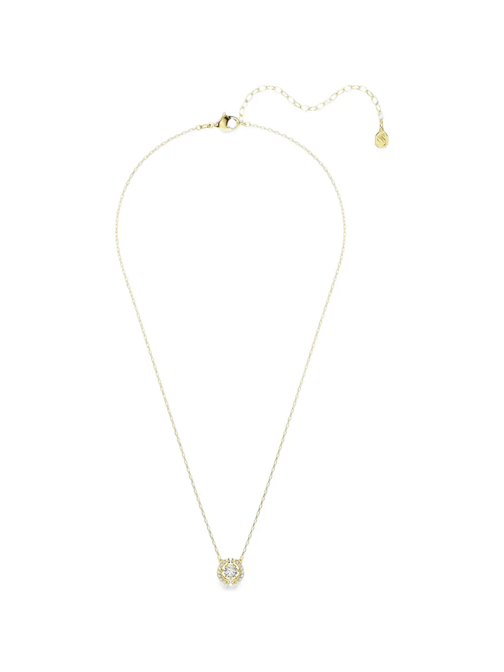 Swarovski Una Angelic Halskette mit Kristallen - Gold