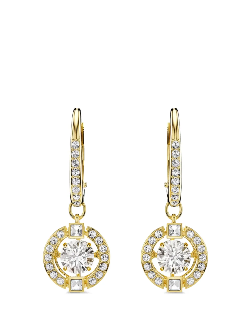 Swarovski Una Angelic drop earrings - Oro