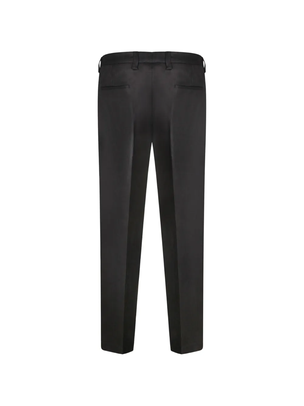 Dell'oglio Linnen broek Zwart