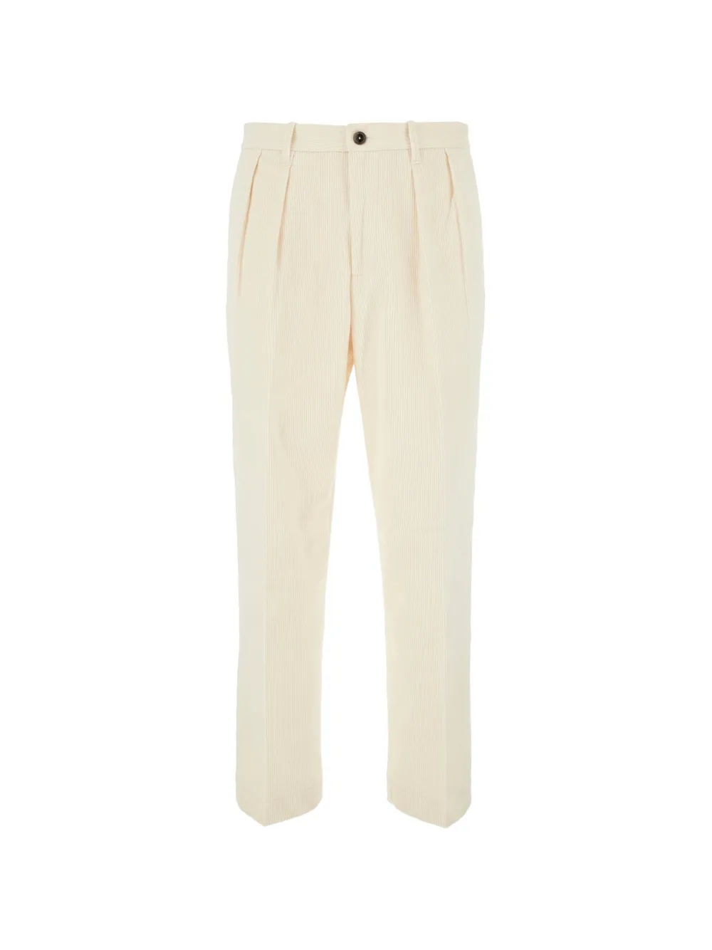 Nine In The Morning pleated corduroy trousers Beige