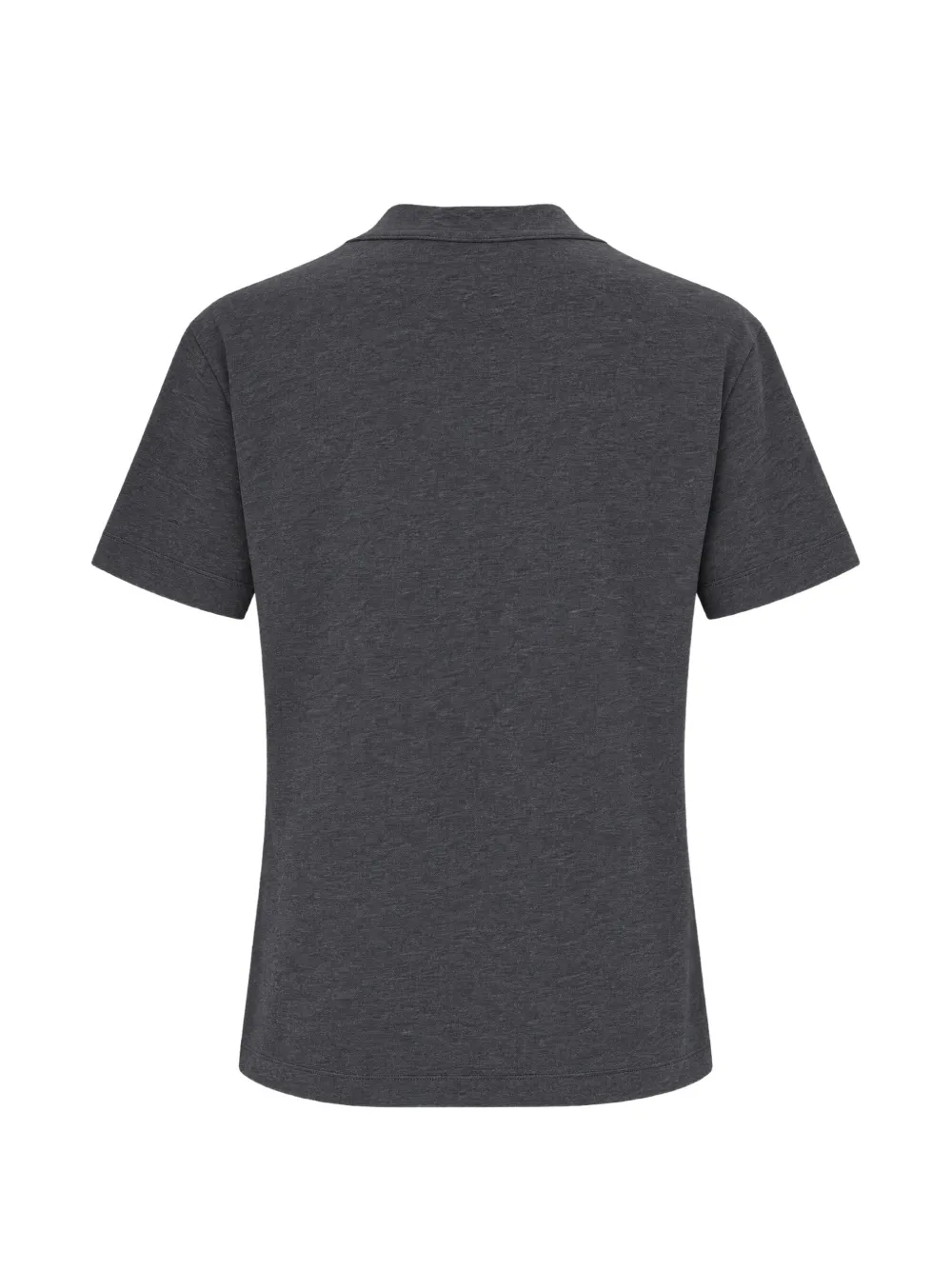 Brunello Cucinelli monili-embellished pocket T-shirt Grijs
