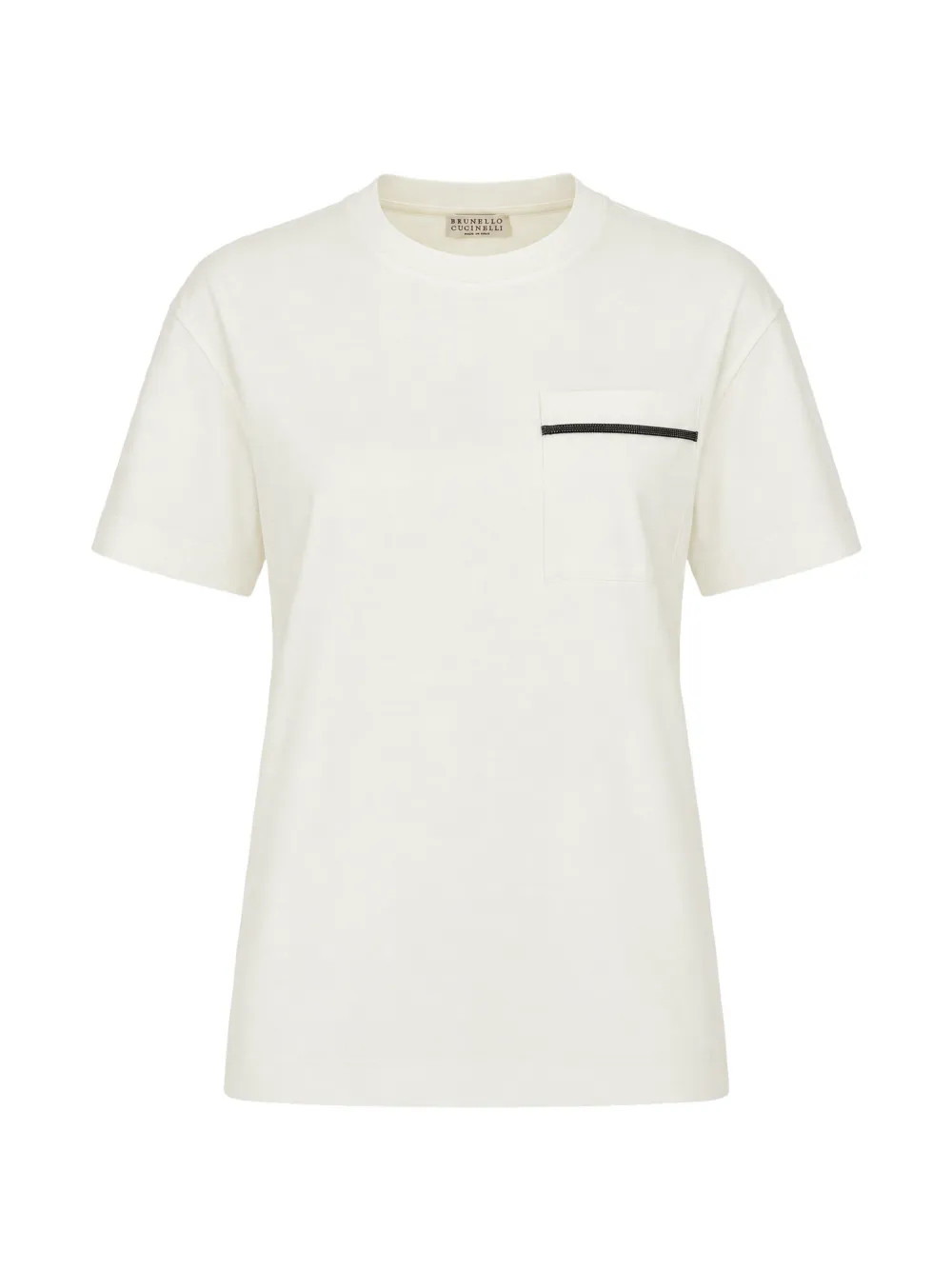 Brunello Cucinelli chest-pocket T-shirt Wit