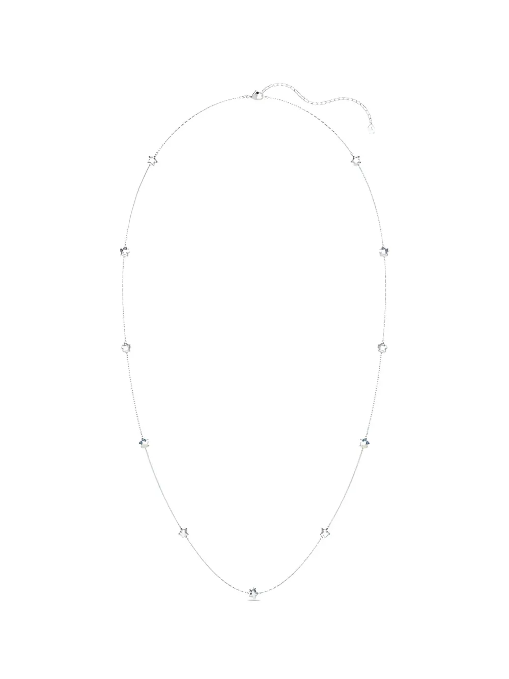 Swarovski Chroma star-pendant cable-link necklace · OS