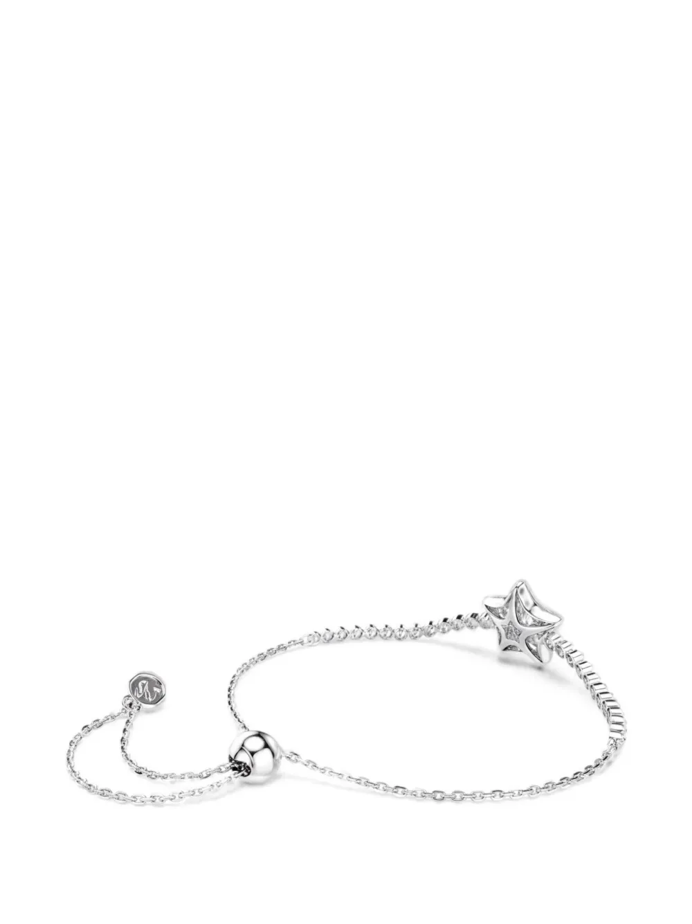 Swarovski Sublima star-pendant crystal-embellished bracelet - Silber