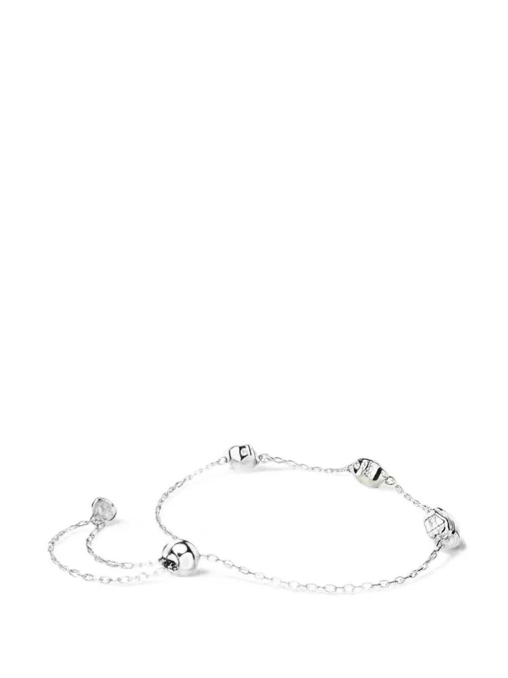 Swarovski Chroma star-charm adjustable bracelet - Argento