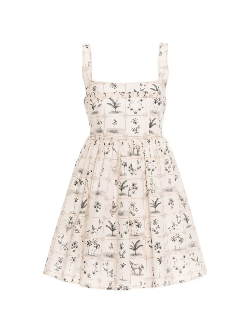 Agua By Agua Bendita Barbara Arena mini dress