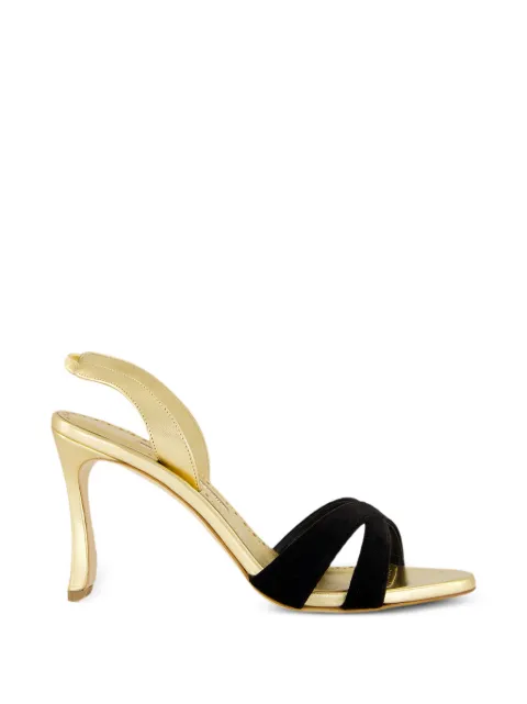 Manolo Blahnik Callydra leather sandals