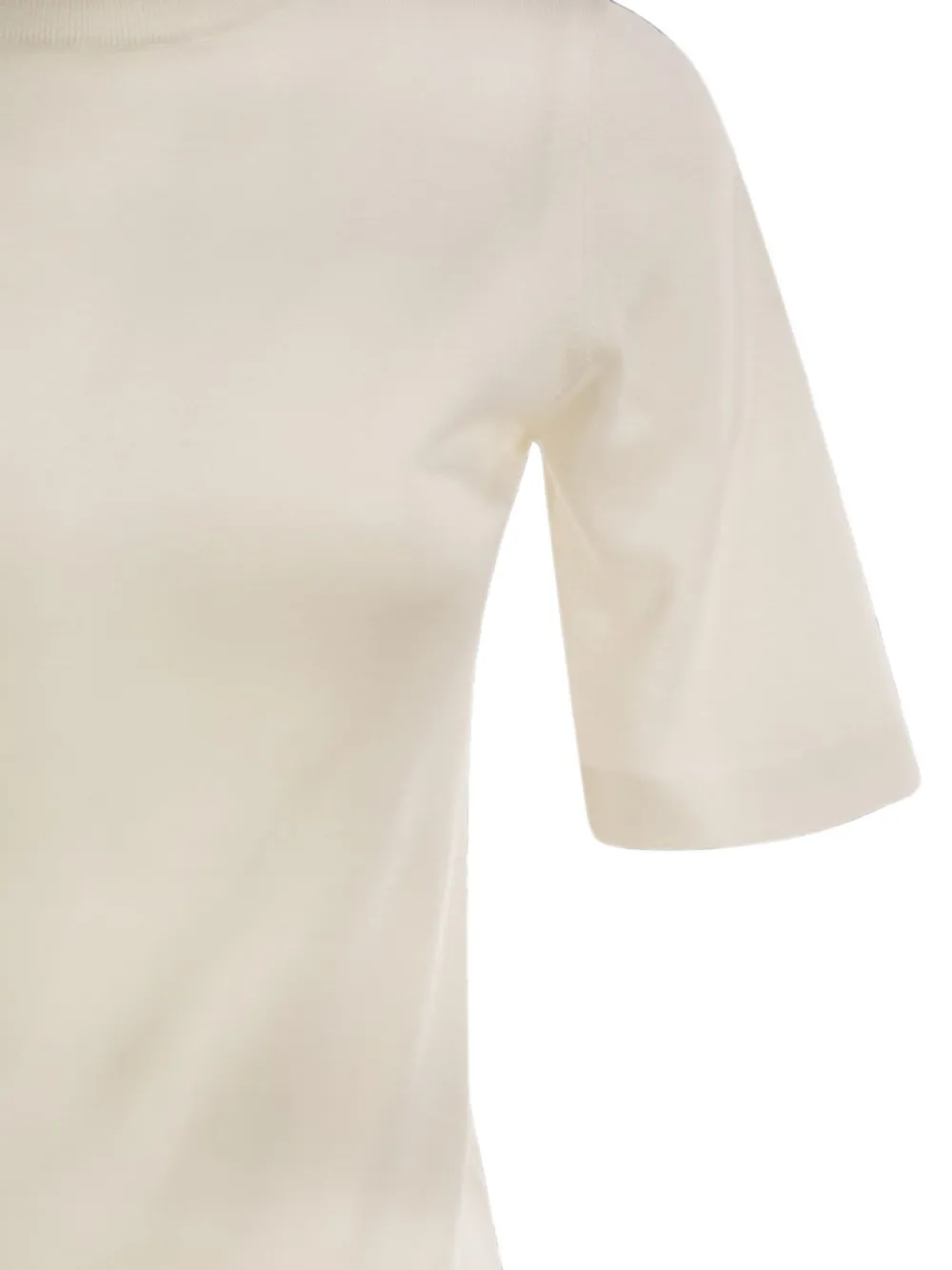 Brunello Cucinelli Kasjmier trui met hoge hals Wit