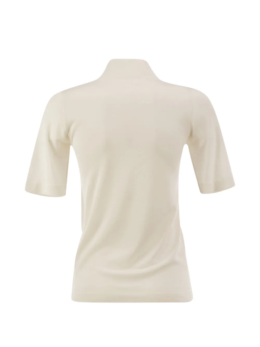 Brunello Cucinelli Kasjmier trui met hoge hals Wit