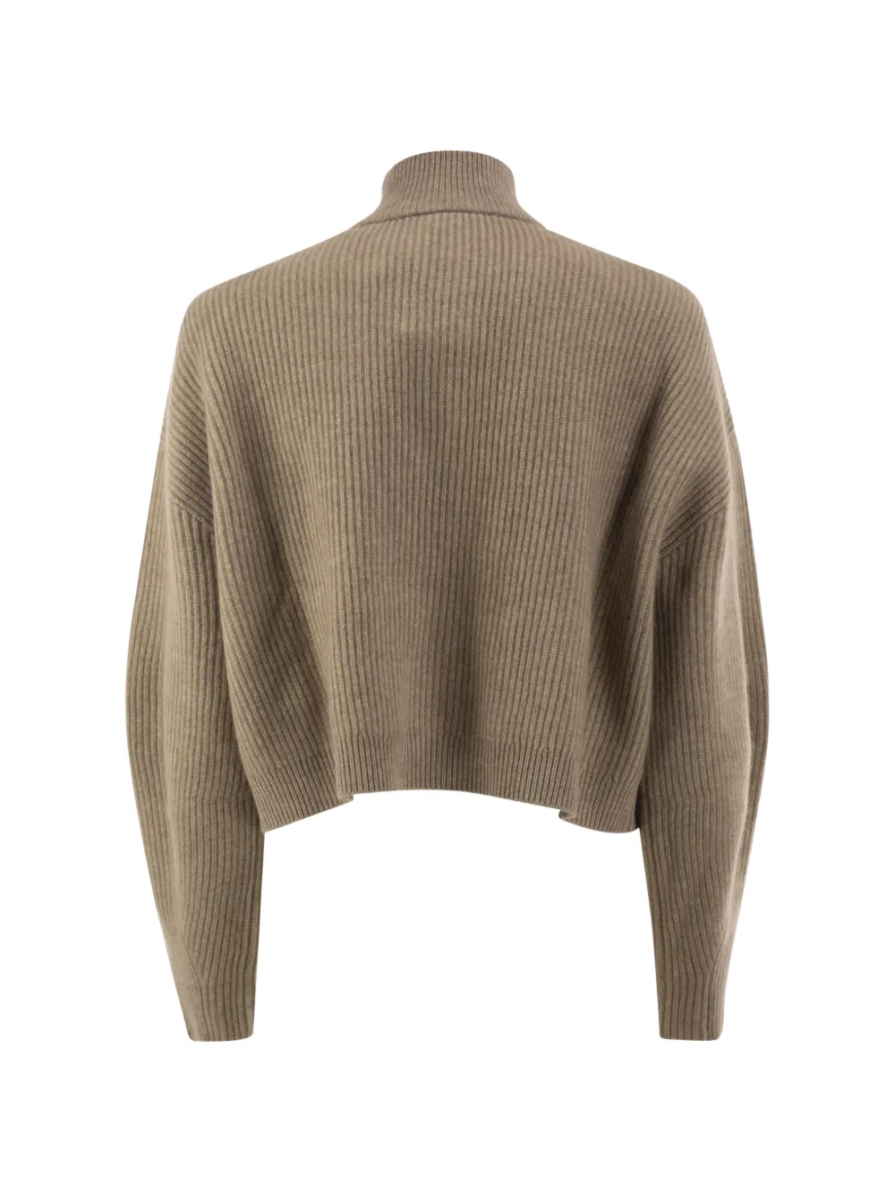 Brunello Cucinelli English ribgebreid kasjmier vest Bruin