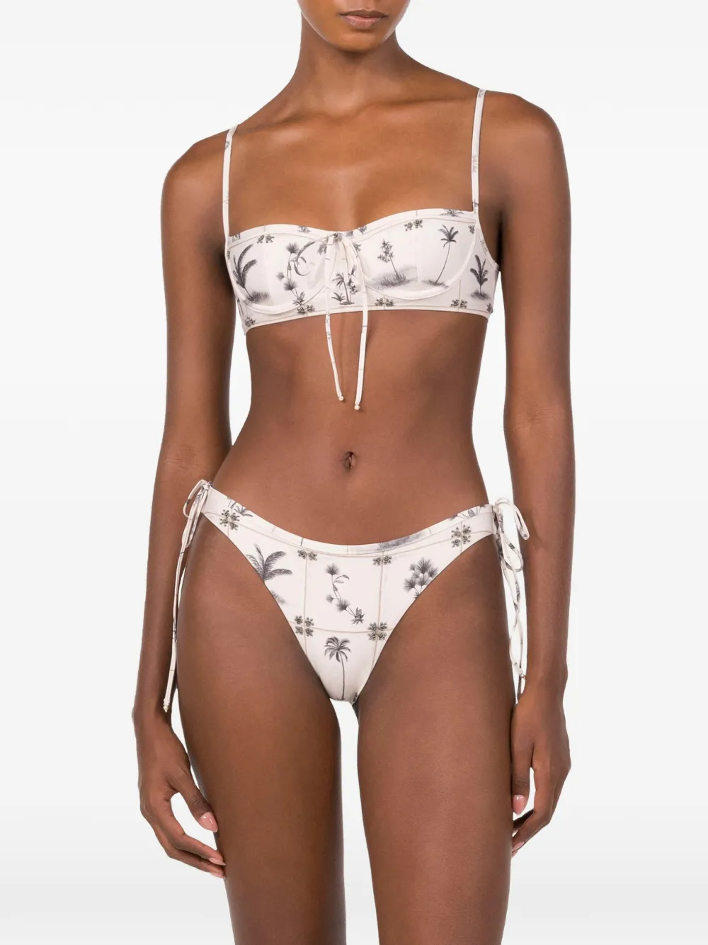 Agua By Agua Bendita Ocaso Arena bikinislip Beige