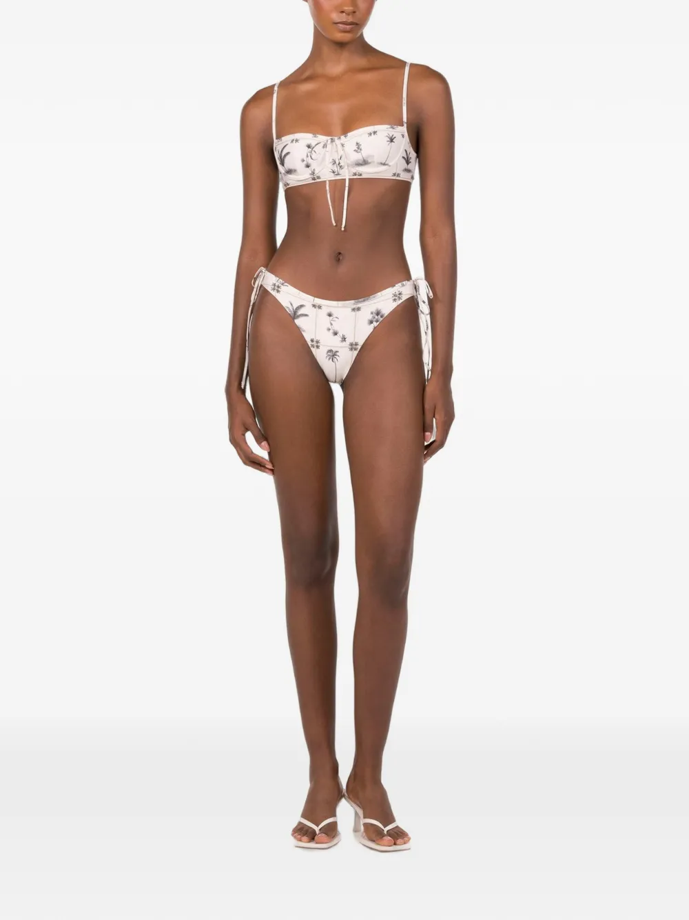 Agua By Agua Bendita Ocaso Arena bikinislip Beige