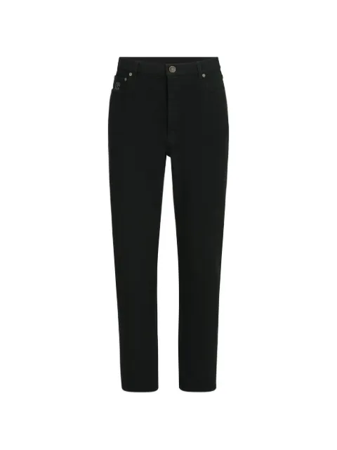 Brunello Cucinelli garment-dyed denim iconic fit five-pocket trousers