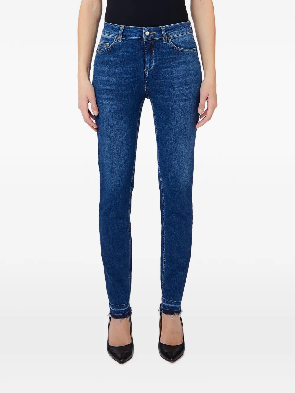 LIU JO Bottom Up skinny jeans - Blu