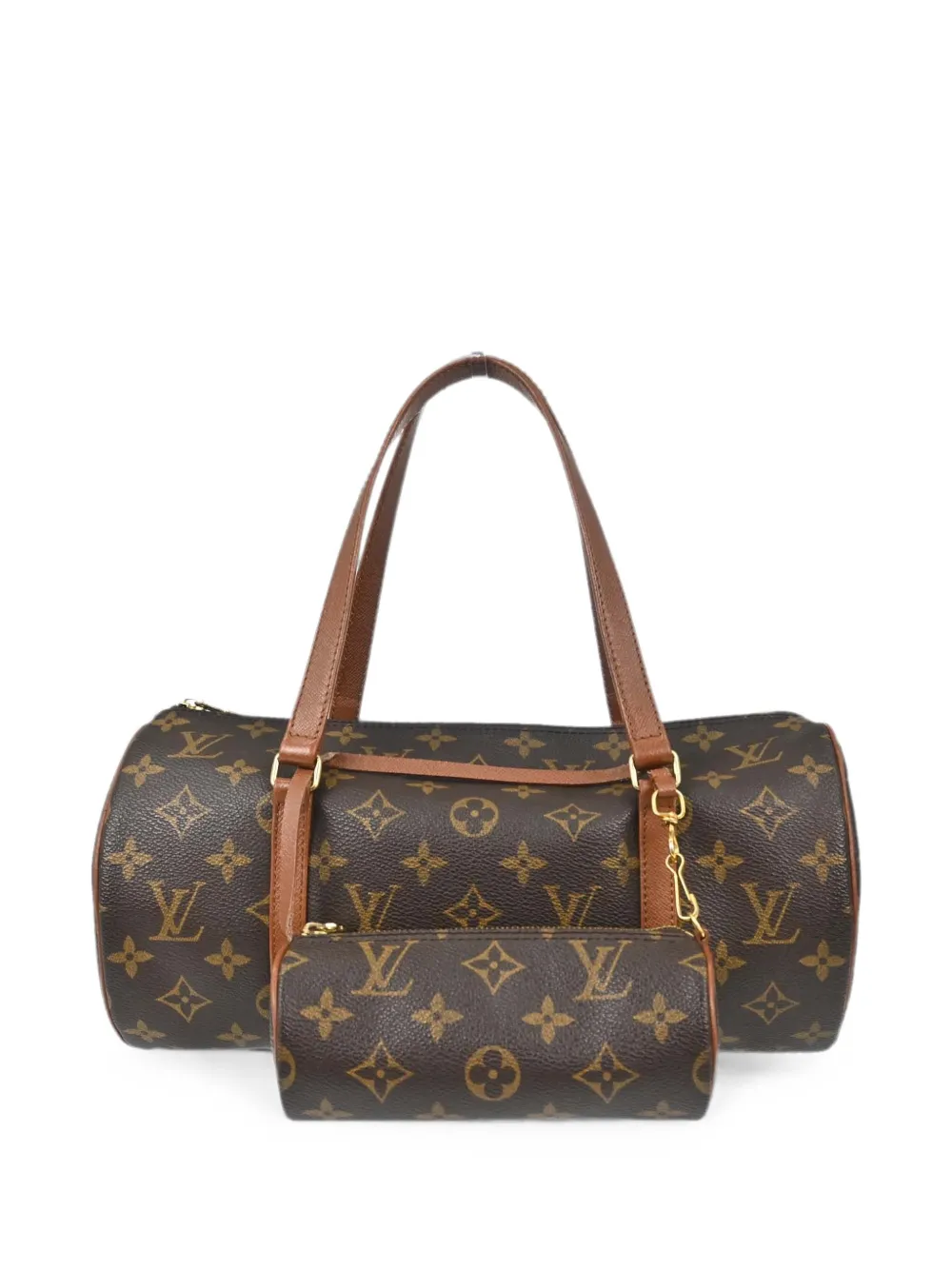 Louis Vuitton Pre-Owned 1993 Papillon 30 Monogram shoulder bag - Braun