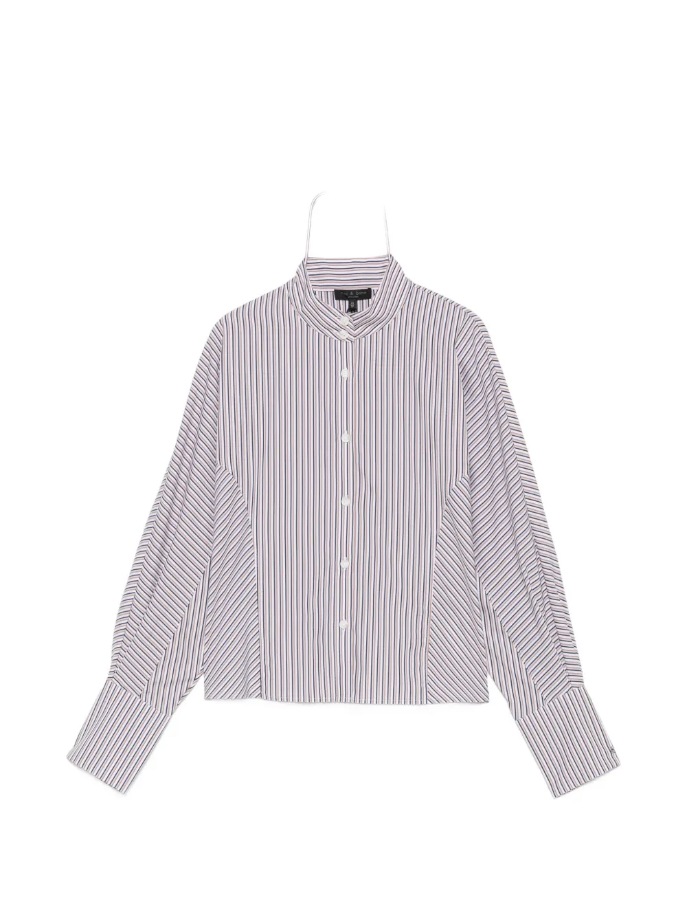 rag & bone striped cotton shirt - Weiß