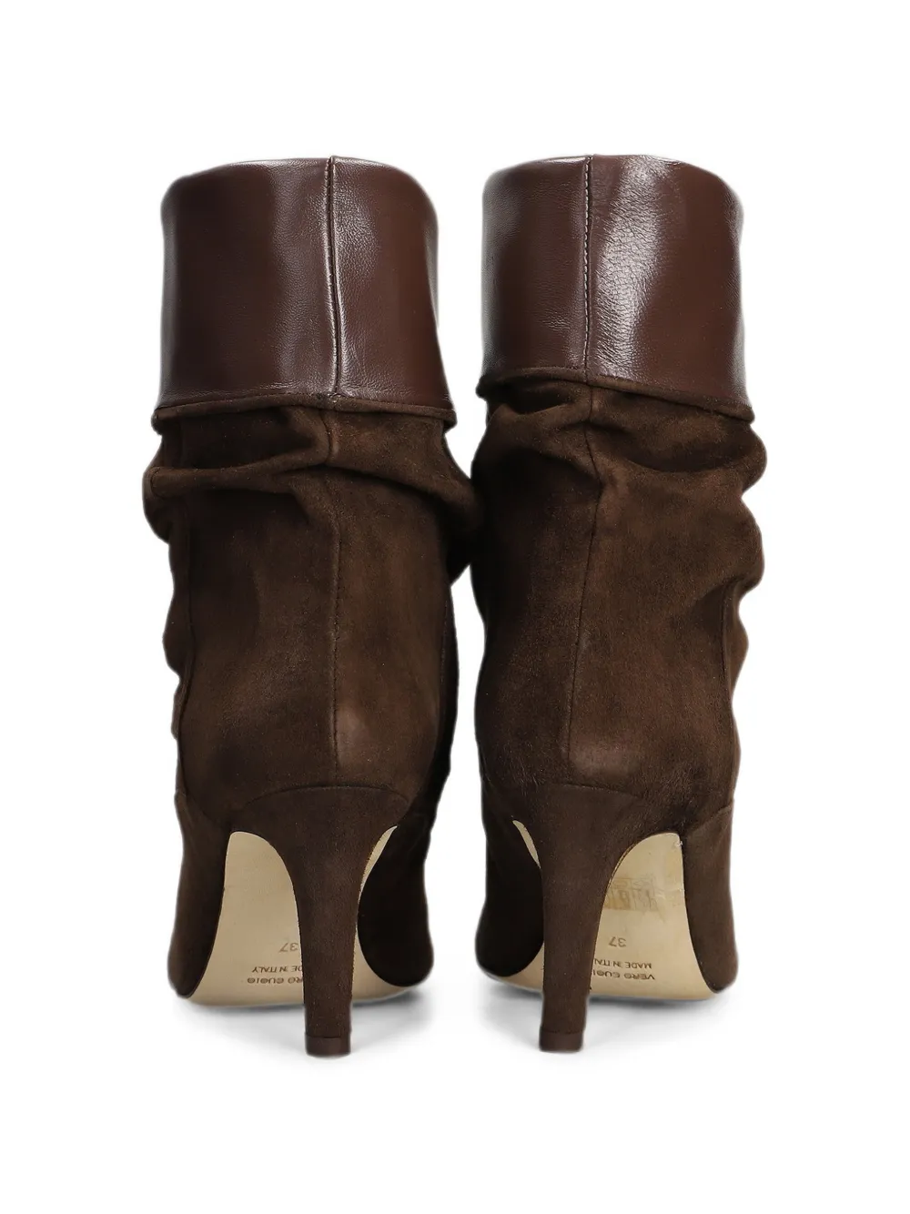 The Seller slouchy pointed-toe suede boots Bruin