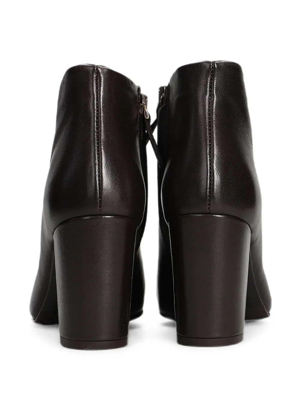 The Seller pointed-toe V-cut leather ankle boots Bruin