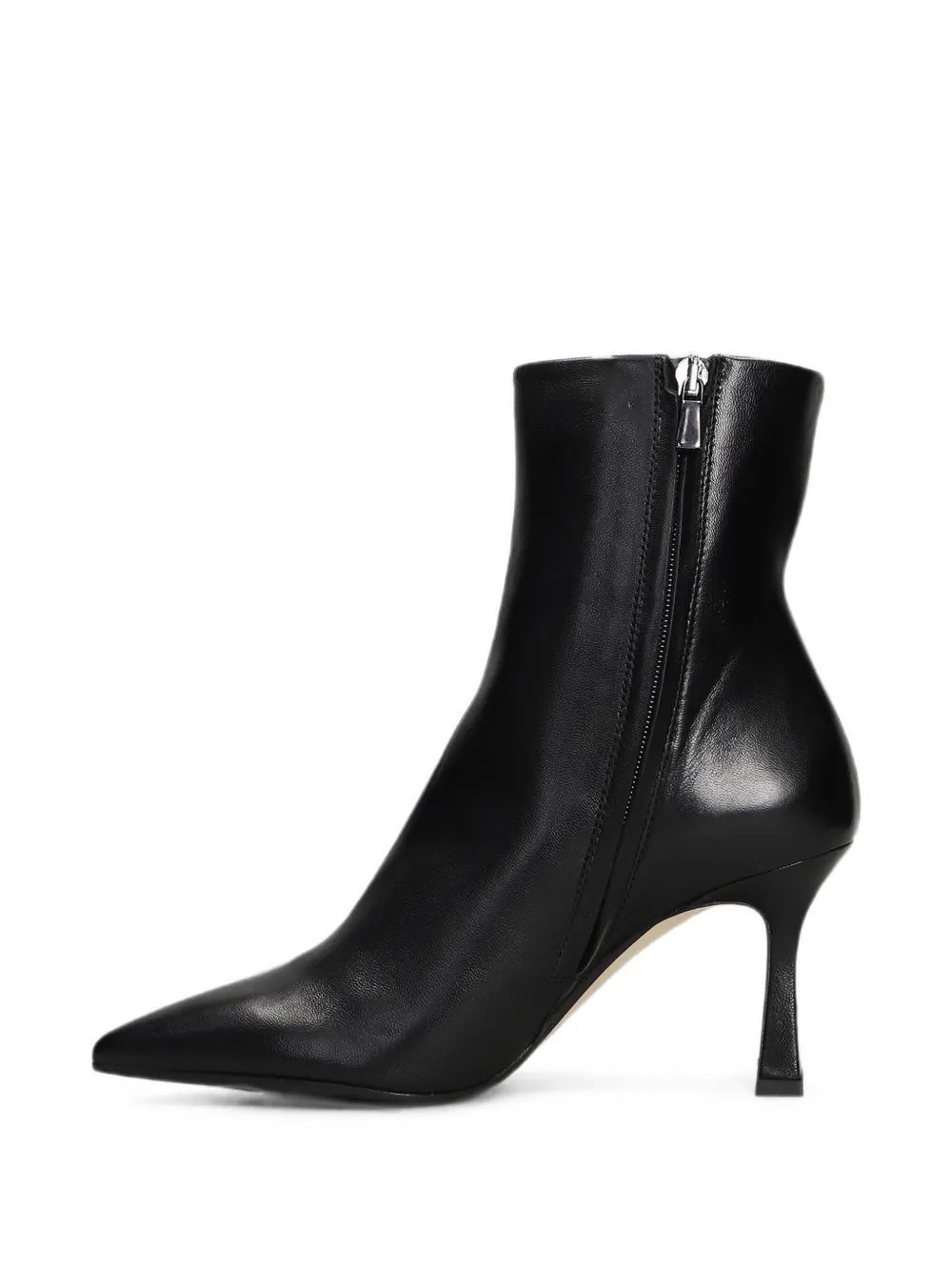The Seller pointed-toe side-zip ankle boots Zwart
