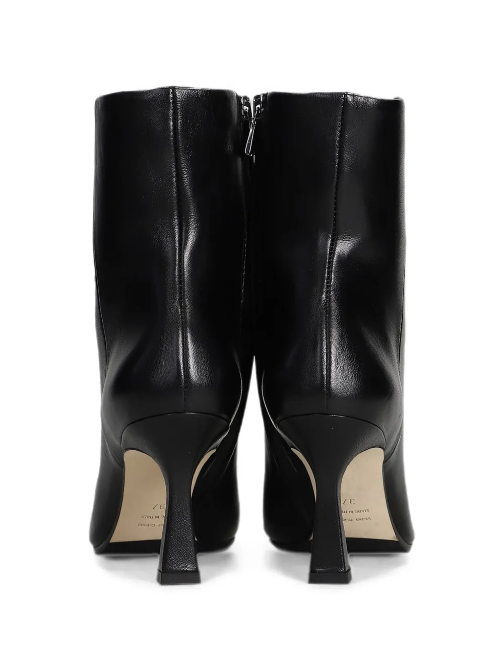 The Seller pointed-toe side-zip ankle boots Zwart
