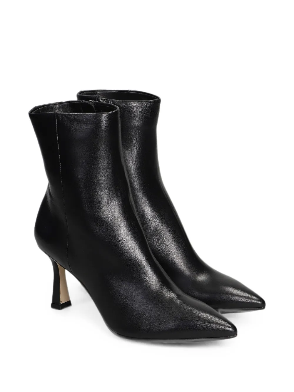 The Seller pointed-toe side-zip ankle boots Zwart
