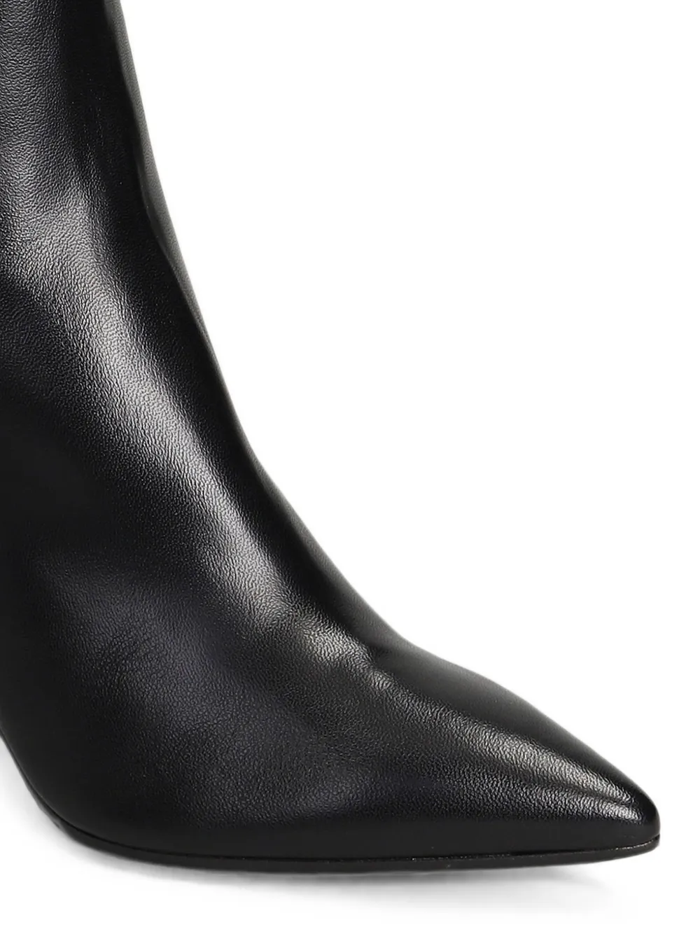 The Seller pointed-toe side-zip ankle boots Zwart