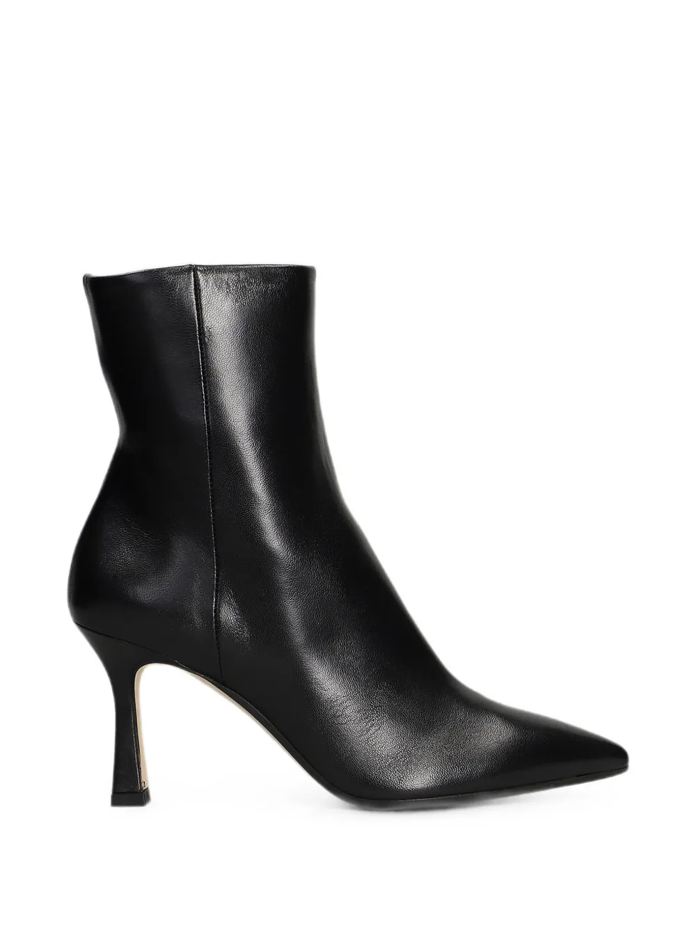 The Seller pointed-toe side-zip ankle boots Zwart