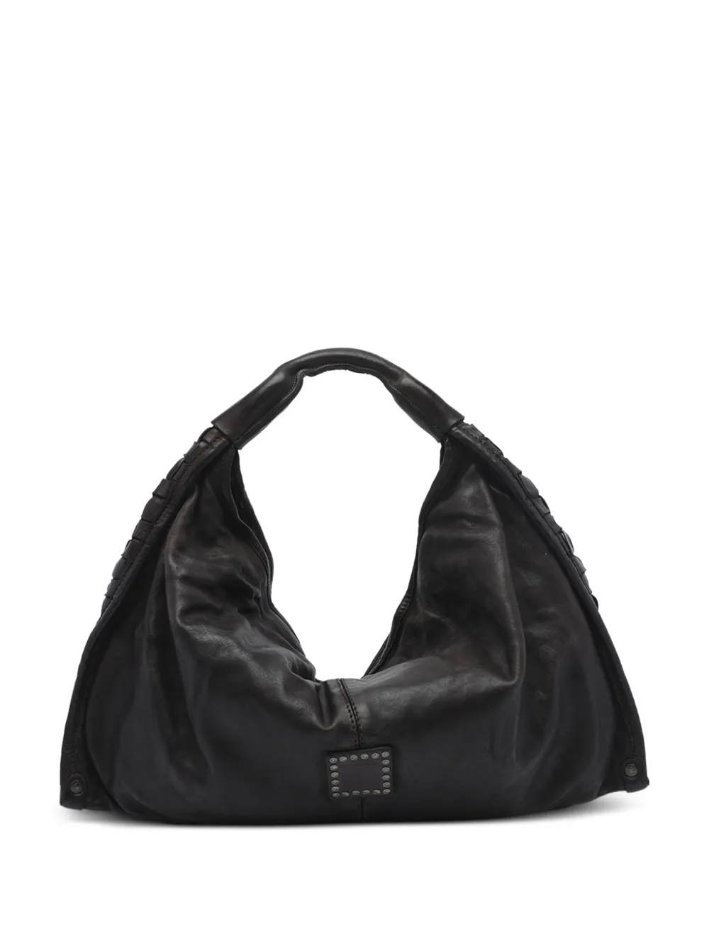 Campomaggi Atena woven shoulder bag - Braun